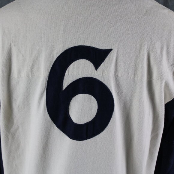 Vintage Polo Rugby Jersey - Polo NYC number 6 - Men's Medium ] - Picture 7 of 10